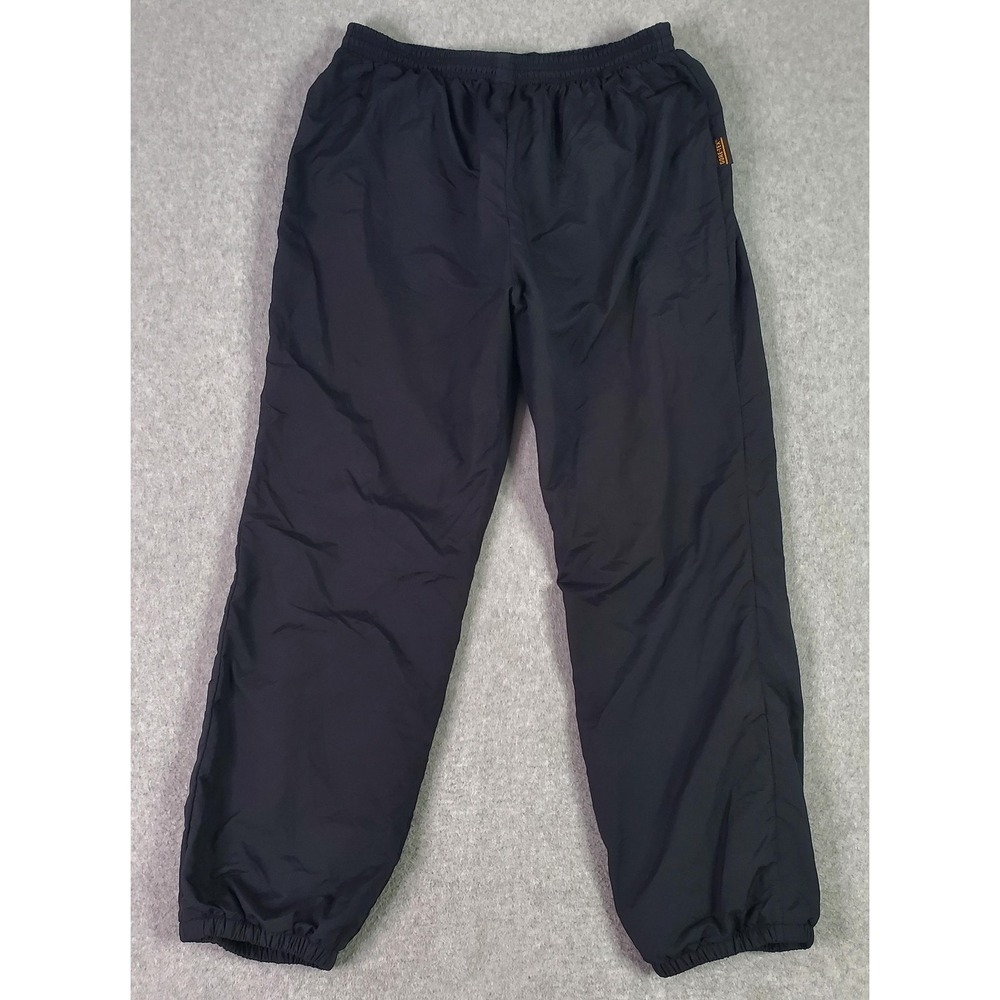 GORE-TEX Rain Pants Mens 3XL (30x30) Black Waterproof Hiking Shell Elastic Waist